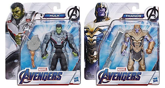 Hulk and Thanos Figures