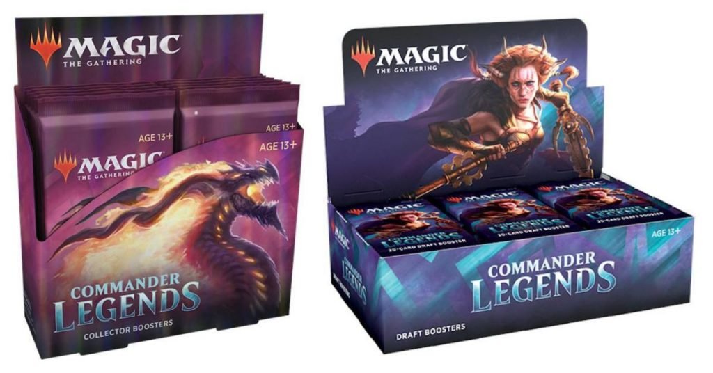 MtG Commander Legends Booster Boxes