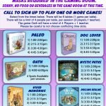 Free Board Game Demo- Saturday, March 26th! Sign-ups required!