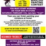 Hellwasp Miniature Painting Contest! - Worcester Store