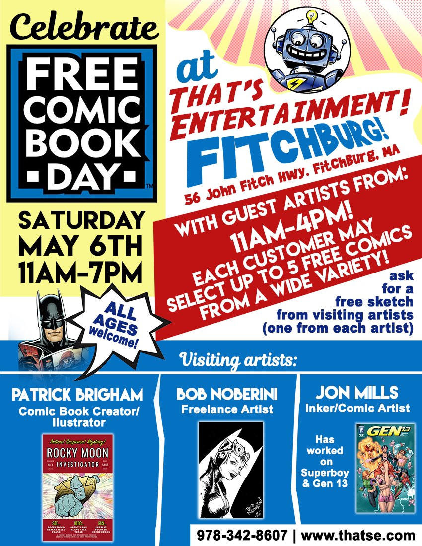 Free Comic Book Day at our Fitchburg Store!