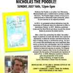 In-Store Signing with Nicholas the Poodle, Sunday, July 16th!- Worcester Store