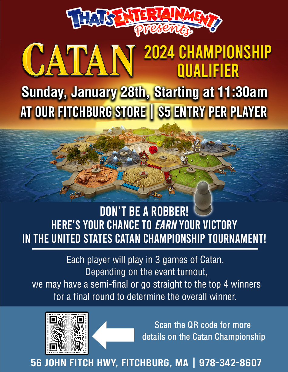 Catan 2024 Championship Qualifier - Fitchburg Store