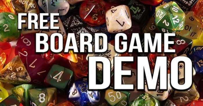 Free Board Game Demo - Saturday, February 24th - (Worcester Store)
