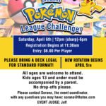 Pokemon League Challange - Saturday, April 6th - (Worcester)
