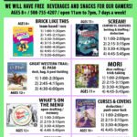 Free Board Game Demo, Saturday, October 18th (Worcester Store)