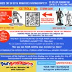 Miniature Painting Contest - Storm Giant and Abominable Yeti - Worcester Store