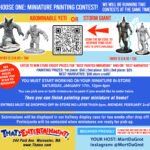 Miniature Painting Contest - Storm Giant and Abominable Yeti - Worcester Store