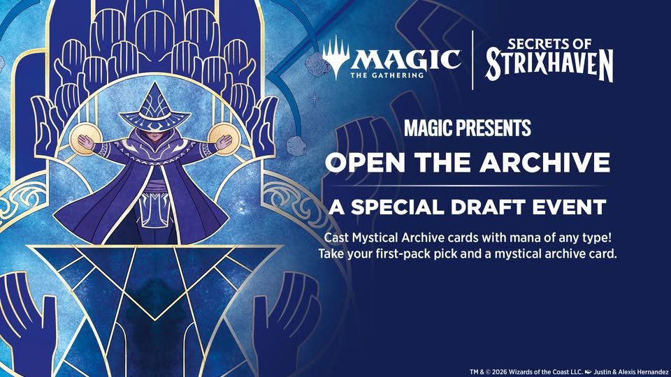 Magic the Gathering Presents Open the Archive Draft- (Fitchburg Store)