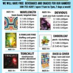 Free Board Game Demonstration - Saturday, May 30th - (Worcester Store)