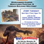 Warhammer Tuesdays - Free- Worcester Store
