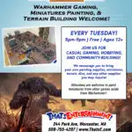 Warhammer Tuesdays - Free- Worcester Store