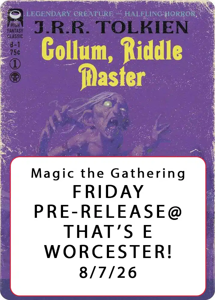 Magic the Gathering The Hobbit Pre-Release - Friday, August 7th - Worcester Store