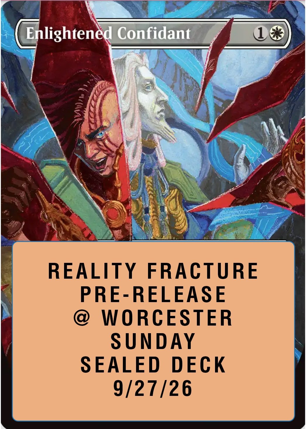 Magic the Gathering REALITY FRACTURE Pre-release, Sunday, September 27th - Sealed Deck - Worcester Store